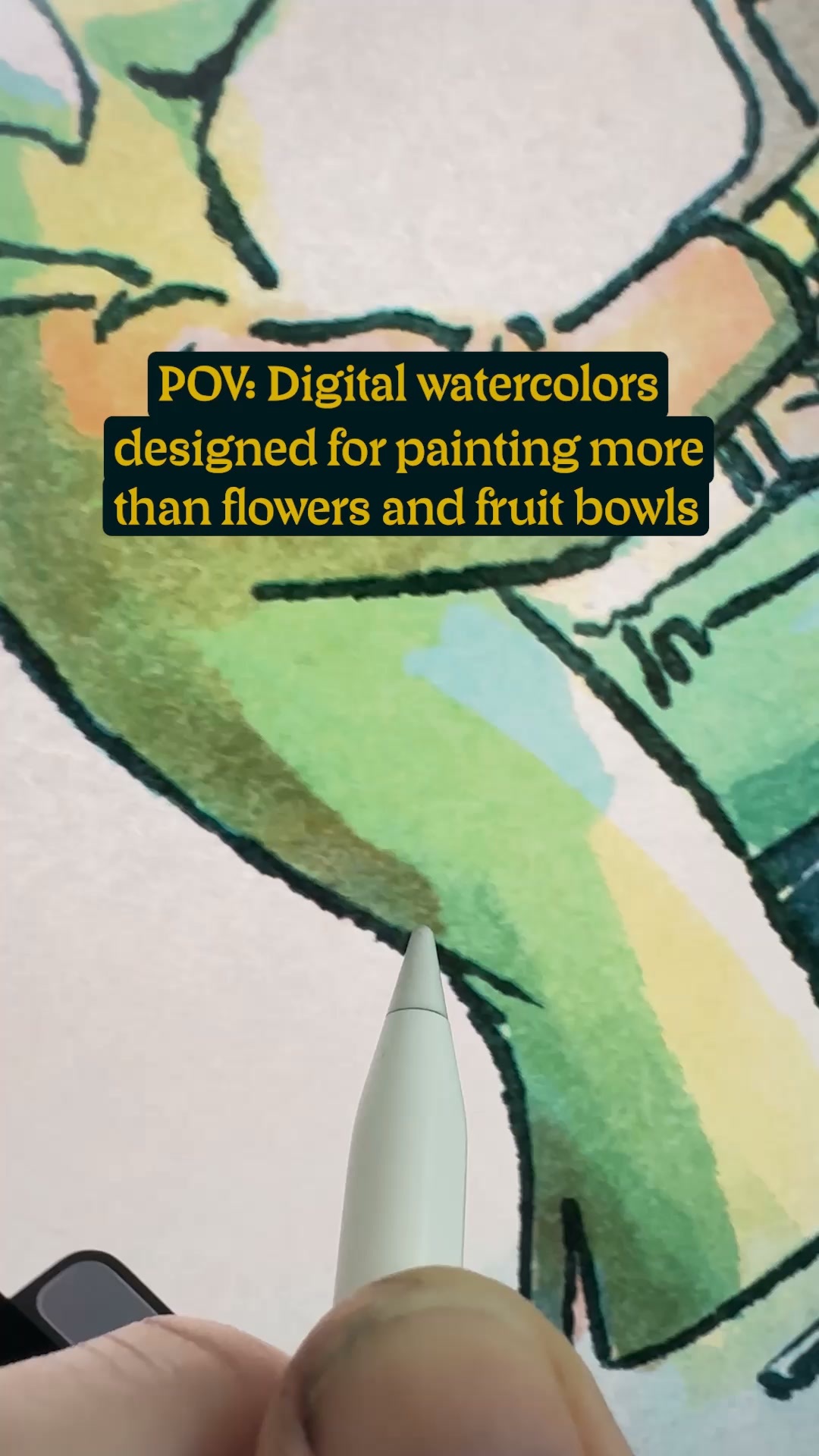 A Complete Watercolor Workflow