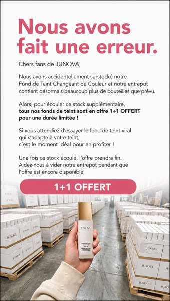 Votre peau, mais plus lumineuse. Enfin.