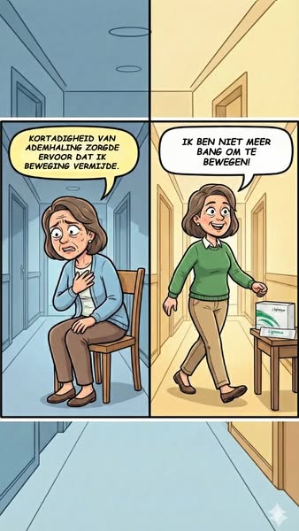 Dagelijkse ademhalingsondersteuning bij COPD.