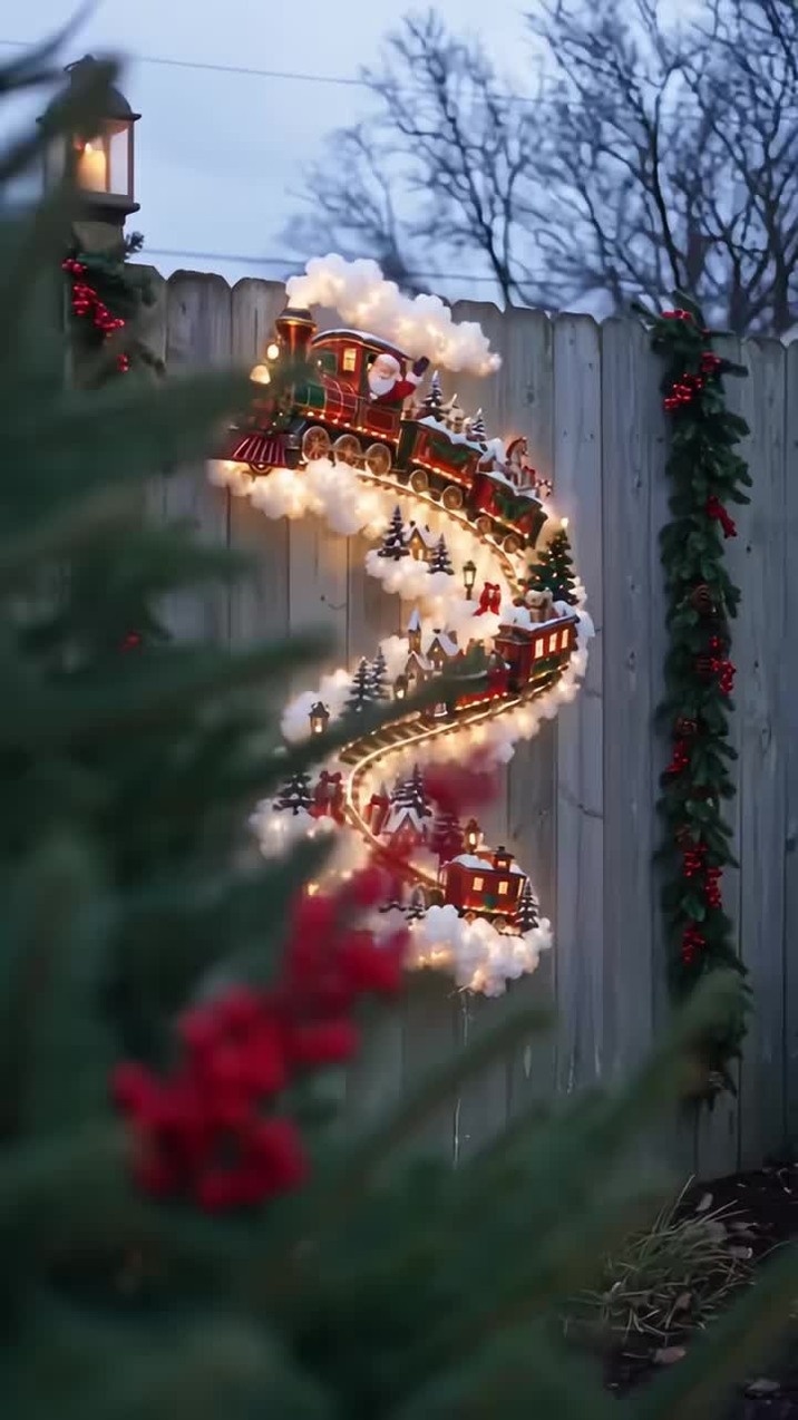Christmas Magic Trail Wall Light News