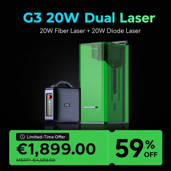 ONLY €1,899.00 | G3 Built for All Materials