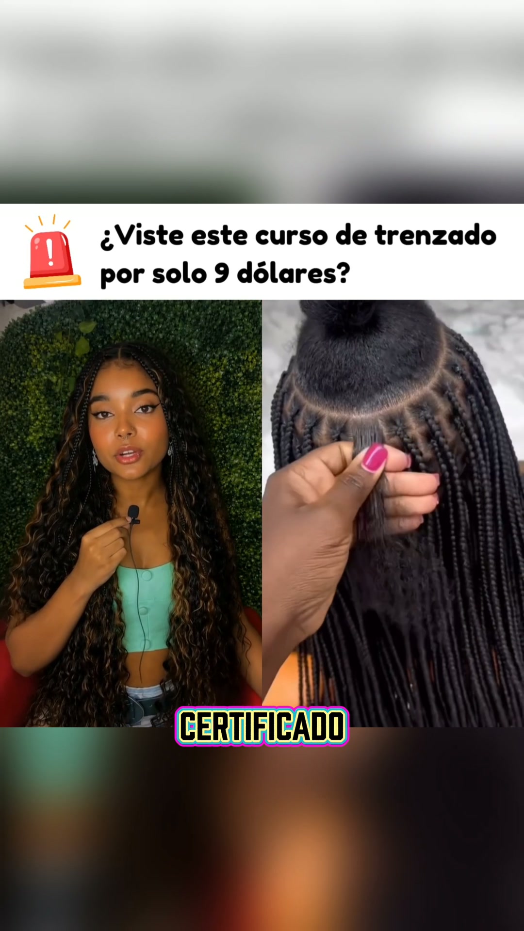 Domina +10 técnicas de trenzas por $9