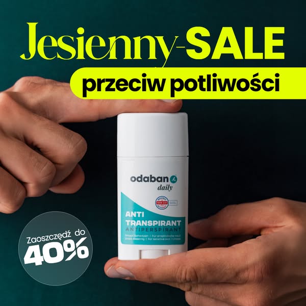Koniec z plamami potu!