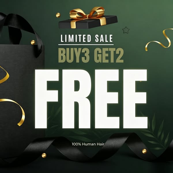 BUY 3 Get 2 FREE