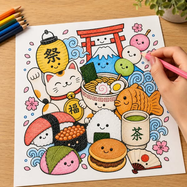 Learn The Art Of Japanese Kawaii Doodling