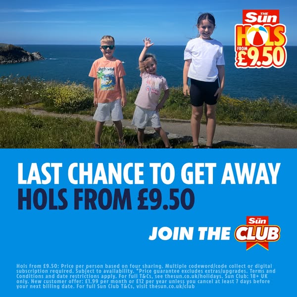 Join Sun Club for £1 for 3 Months.