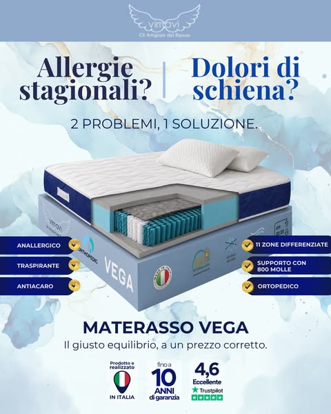 Vega ti riallinea, ti sostiene, ti fa respirare meglio.