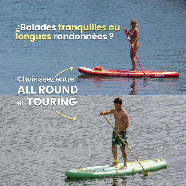 Avant de choisir votre paddle gonflable, regardez ceci