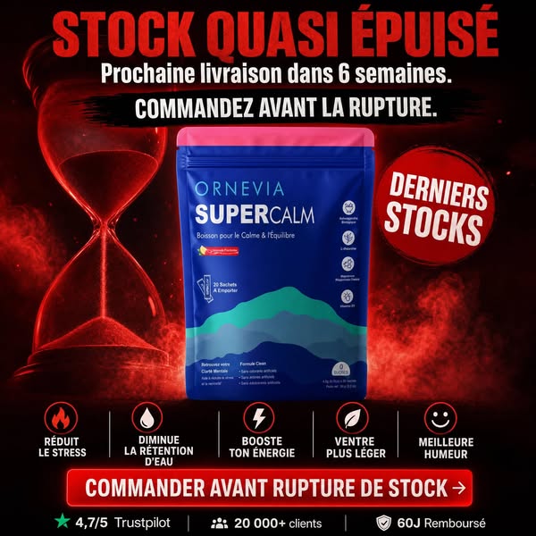 BLACK FRIDAY — −50% sur Ornevia SuperCalm