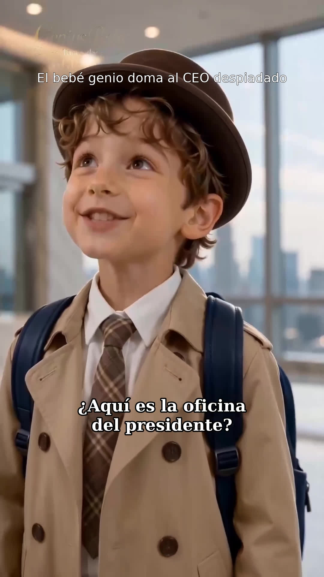 Bebé genio doma al implacable CEO