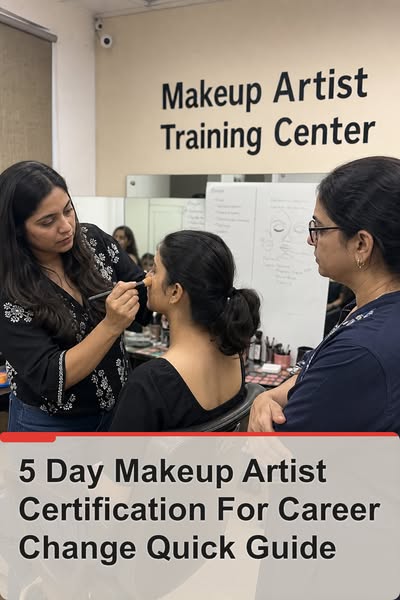 5 Day Makeup Artist Certification For Career Change Quick Guide
