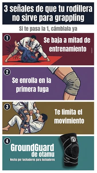 No dejes que una rodilla te frene