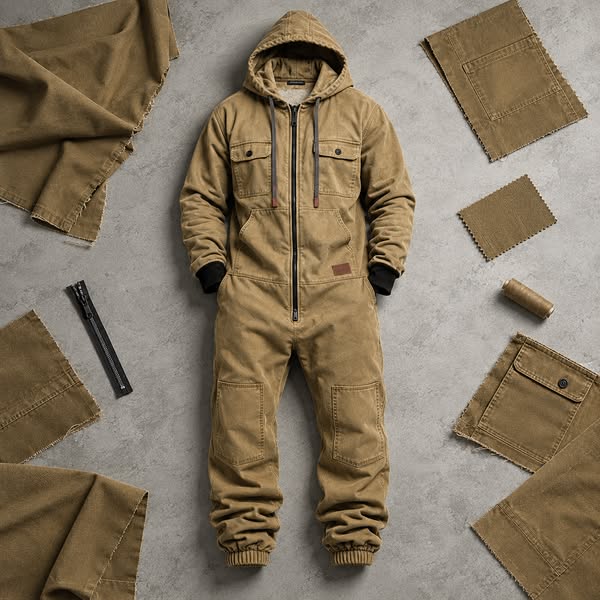 The Hooded Cargo Jumpsuit + Free Shipping