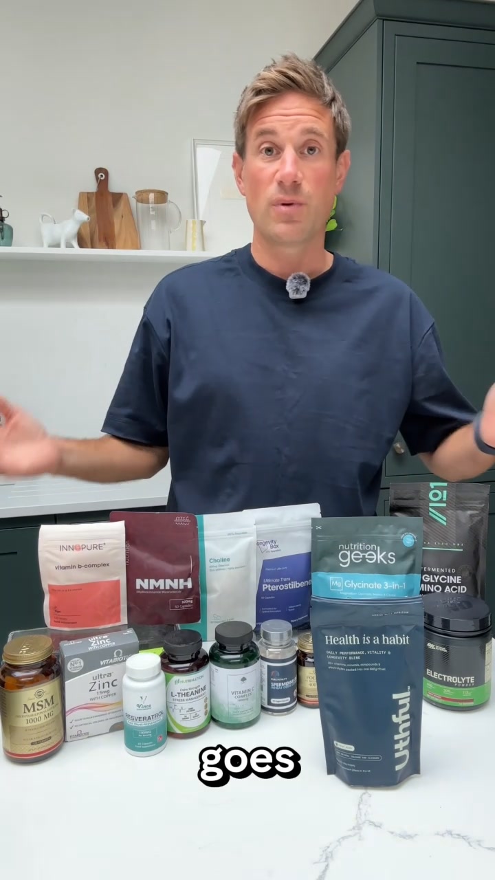 All in one daily blend for energy, focus and longevity