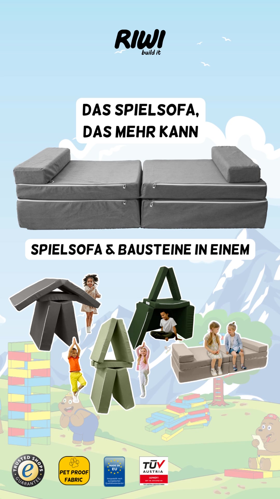 RIWI® Couch hat es in sich!