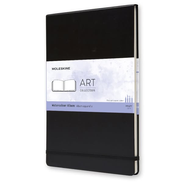 Moleskine Watercolor ART collection Album A4 Sort