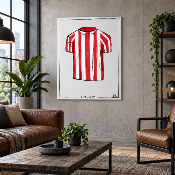 PSV Shirt kunstwerk