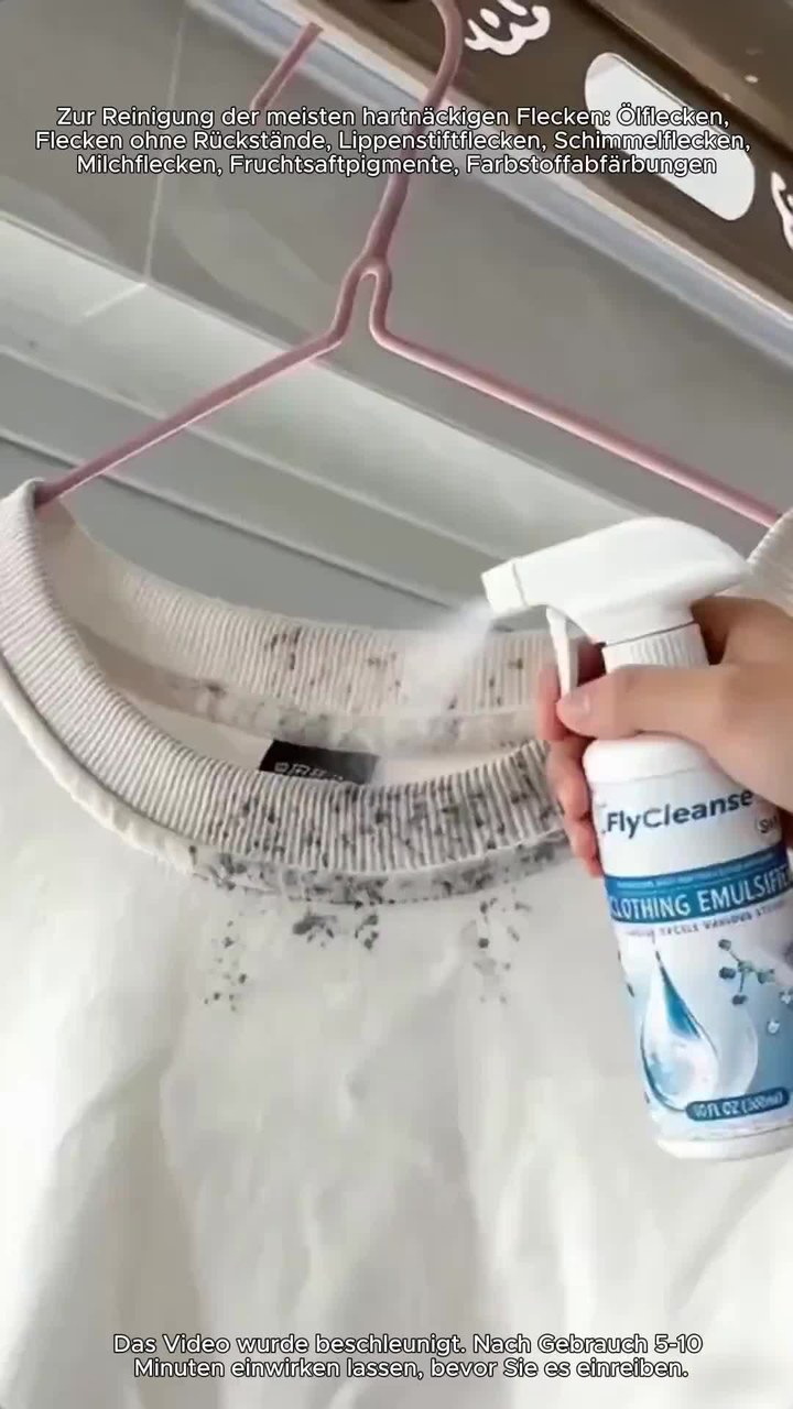 Nichtionischer Wäsche-Emulgator-Spray
