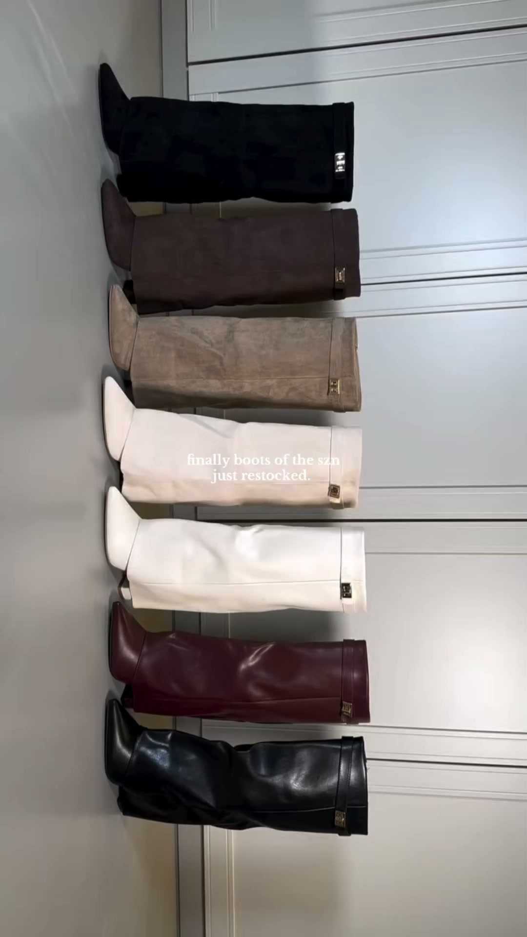 Die kniehohen Stiefel, die lässige Eleganz und modernen Komfort vereinen.
