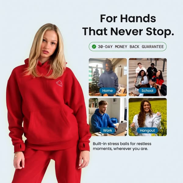 Tired of fidgeting in public?