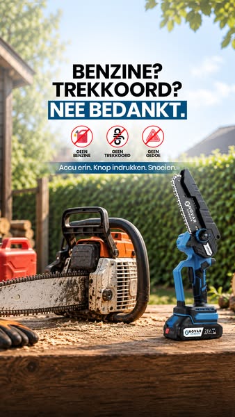 Van benzine naar accu-gemak