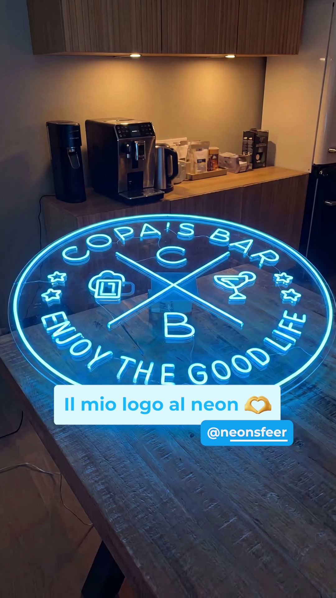 Scegliere o creare la propria insegna al neon