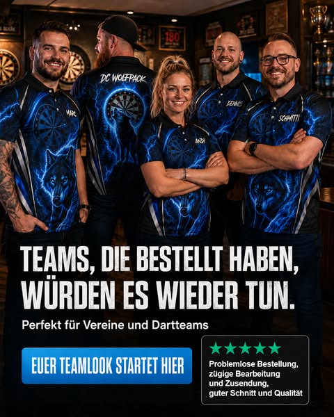 Dein Darttrikot mit Namen