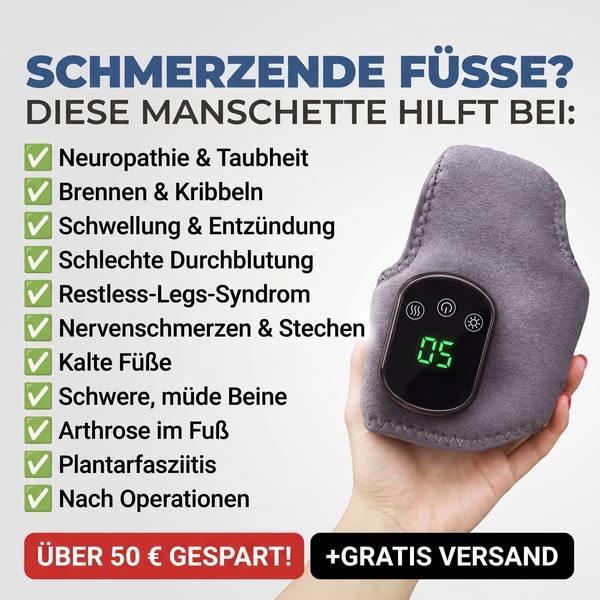 Diese Fußmanschette fliegt aus den Regalen!