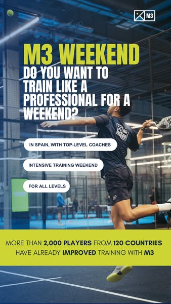 Join our intensive padel training program