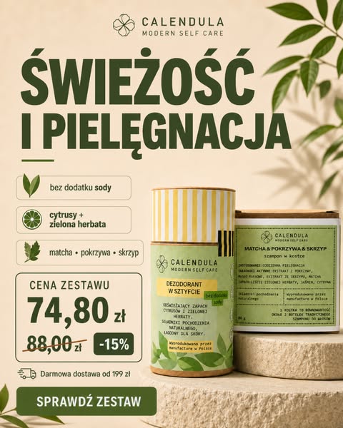 Świeżość i pielęgnacja w jednym zestawie