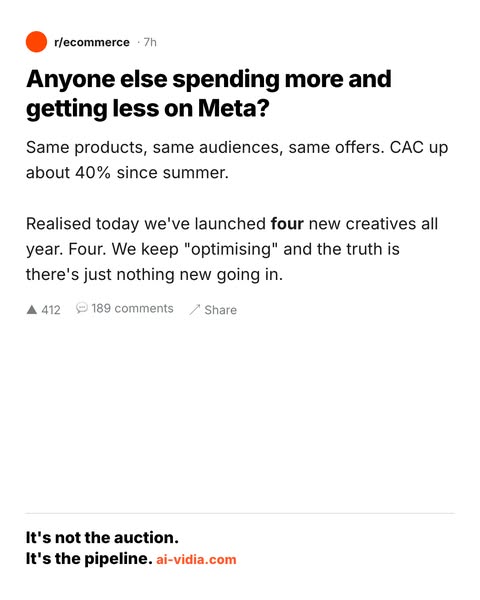 It is not the auction