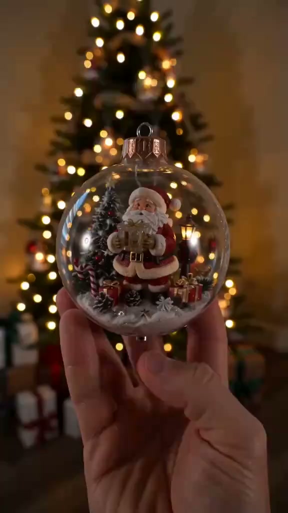 Instantly adds festive charm to your tree or mantel