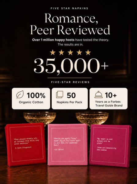 Love Quote Napkins 15% Off With LUCKY15