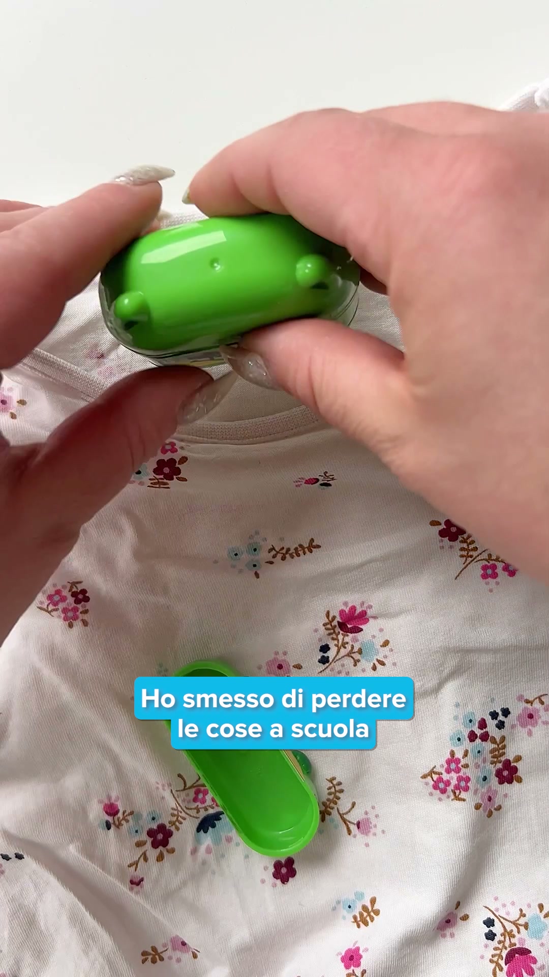 Basta perdere oggetti all’asilo