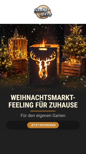Weihnachtsmarkt-Stand mit Charme!