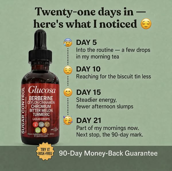Metformin Only Does Half the Job. Glucosa Does the Rest.