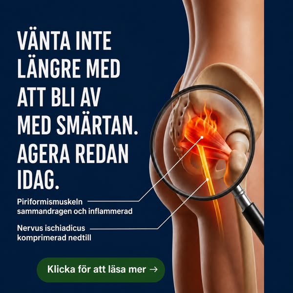 Min ischiassmärta försvann på bara några minuter, här är varför
