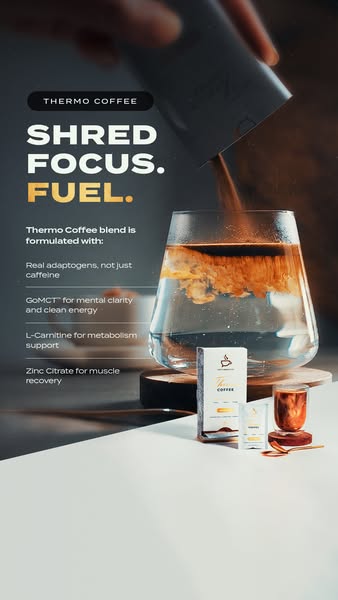 Your AM sweat session in a cup.