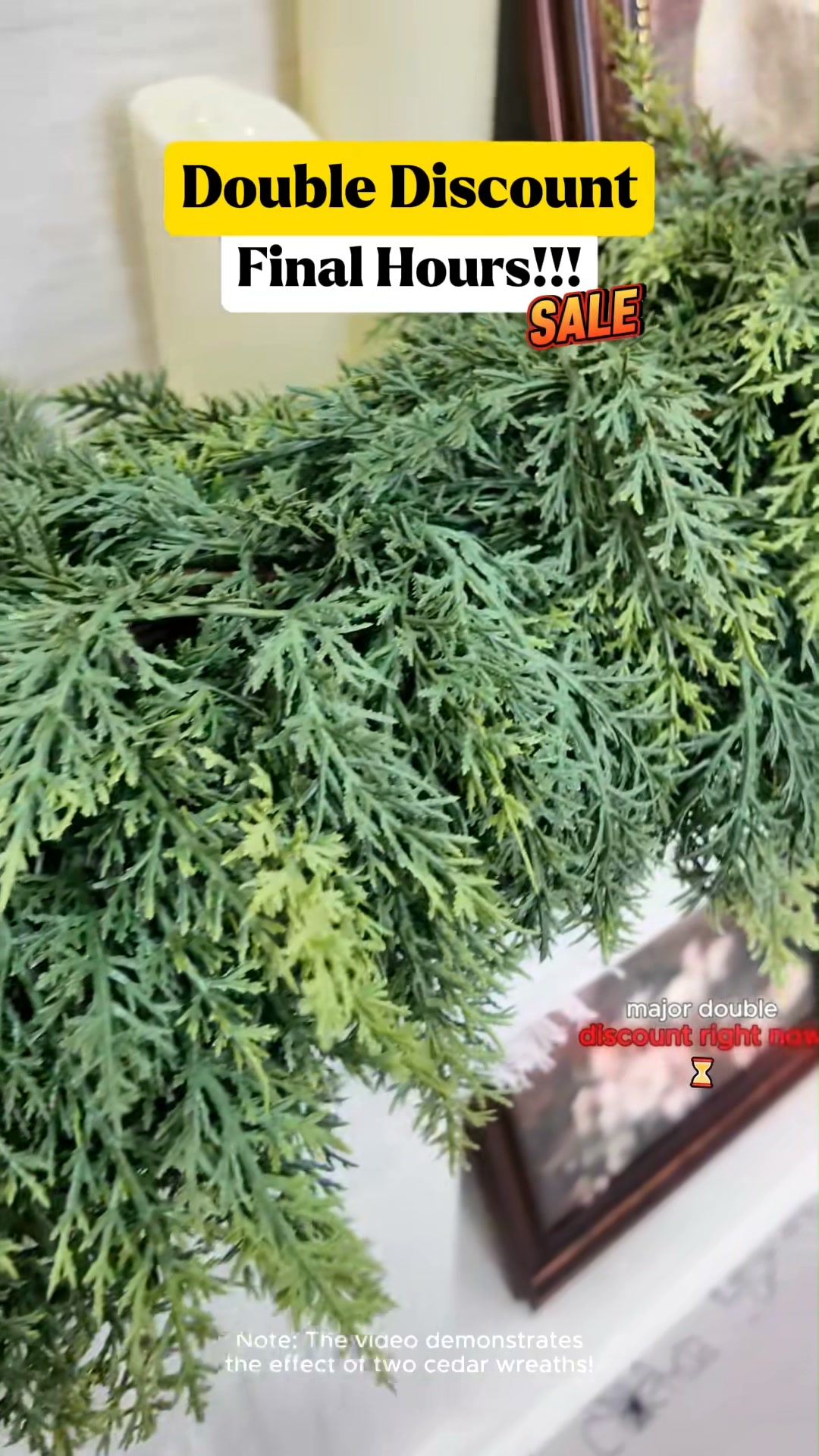 Real Touch Cedar Garlands