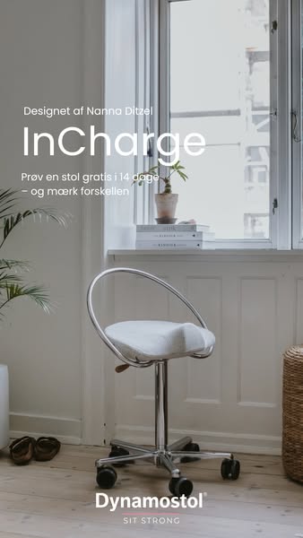 Prøv den ergonomiske InCharge Office gratis i 14 dage