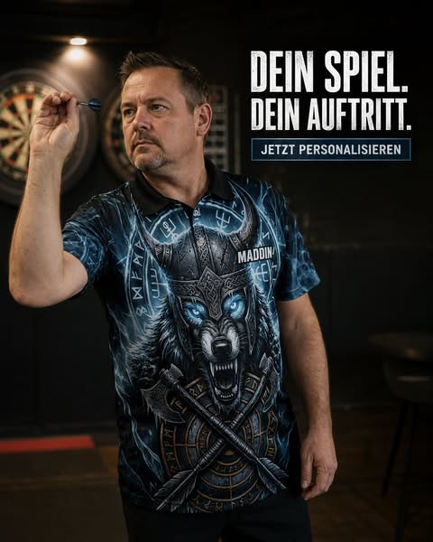 Dein Darttrikot mit Namen