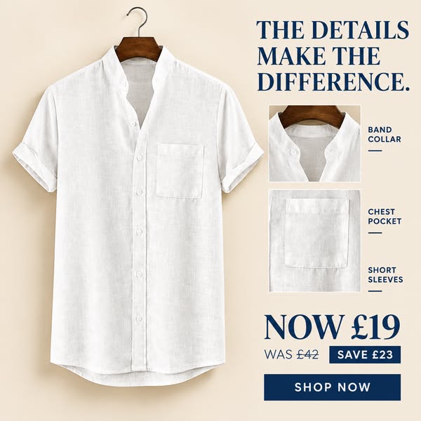 The Shirt That Gets Compliments. £19