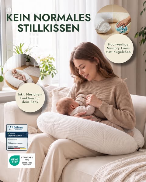 Kein normales Stillkissen