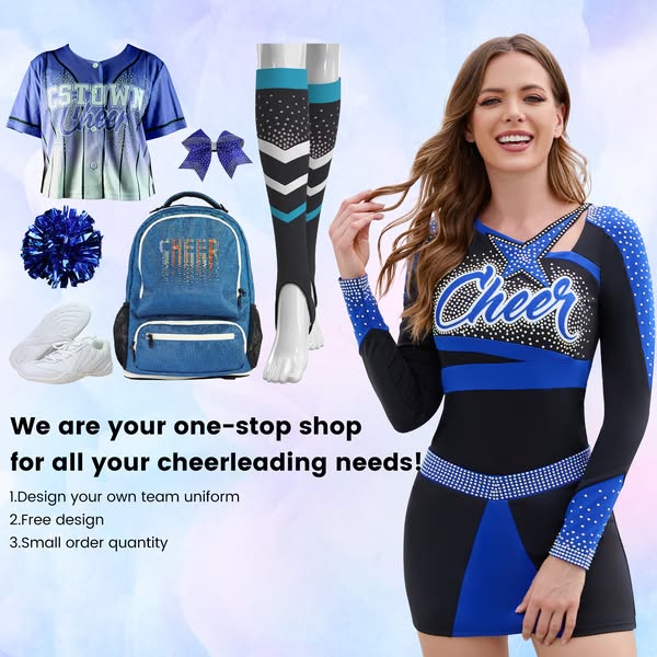 Cheer Uniforms Designs Ready in 24 Hours