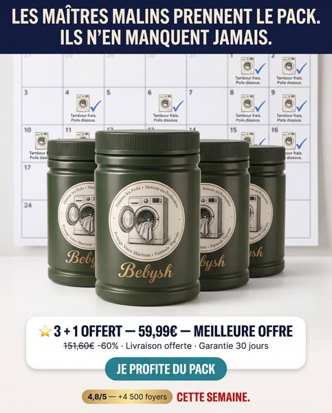 Un an de protection. Le 4ème pot est offert