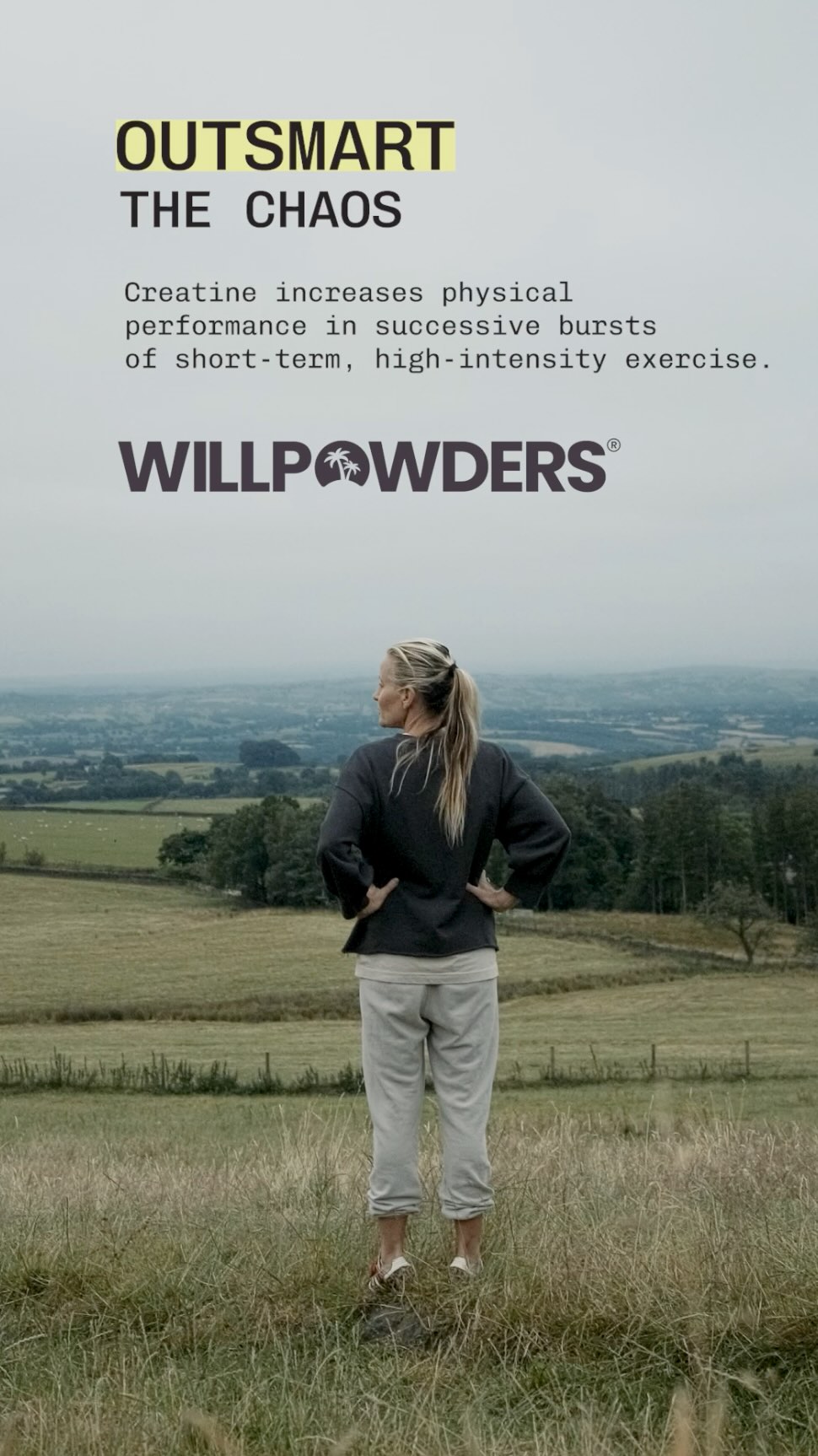 Anúncio de Will Powders Health