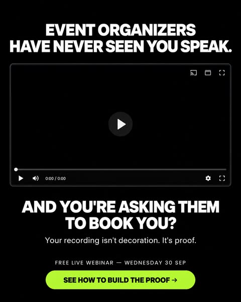 Want to Get Paid to Speak? Start Here.