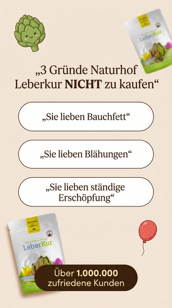 #1 für eine saubere Leber & flachen Bauch