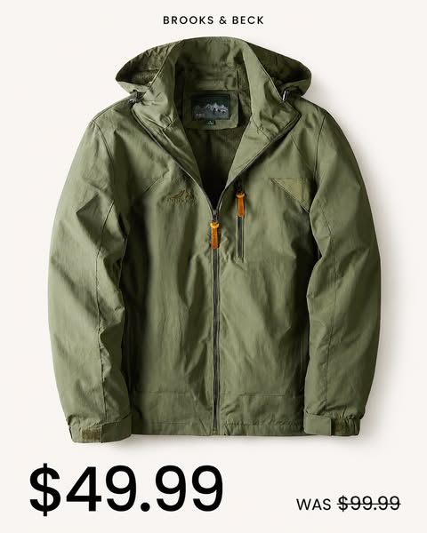 Summit Hooded Jacket - Now $49.99