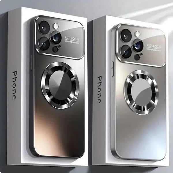 Magnetic Titanium Metallic Matte Case